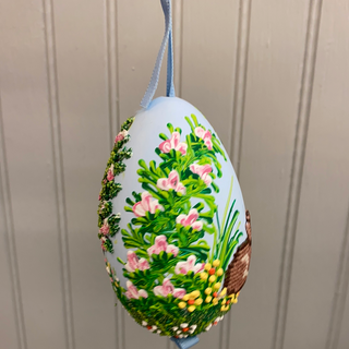 Austrian Hand Painted Large Egg