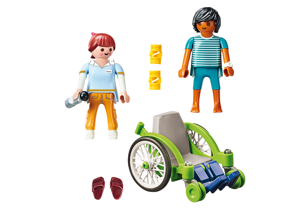 Playmobil City Life 70193 Patient in Wheelchair