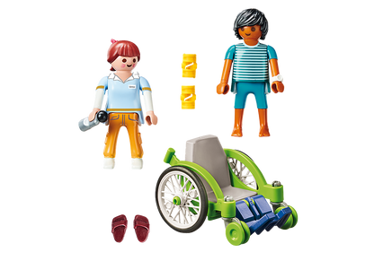 Playmobil City Life 70193 Patient in Wheelchair