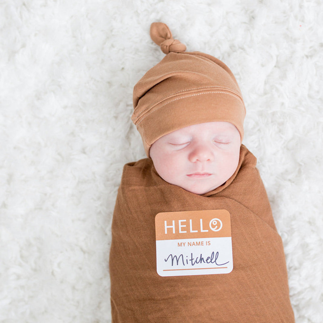 Hello World Newborn Swaddle Set