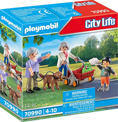 Playmobil City Life #70990 Grandparents with Child