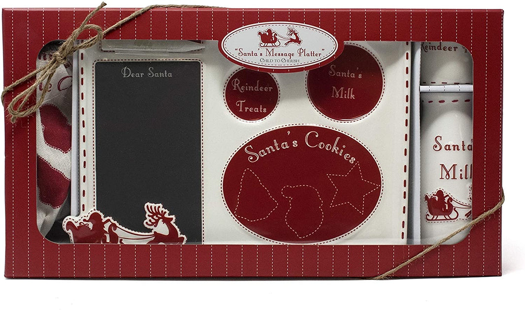 Santa’s Message Platter