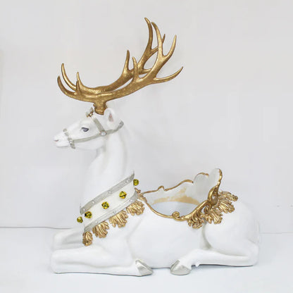 45" Pink Glitter Reindeer Planter **SPECIAL SHIPPING INFO . PLEASE READ DESCRIPTION