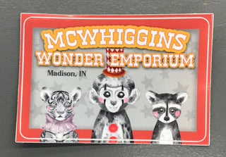 McWhiggins Wonder Emporium Sticker