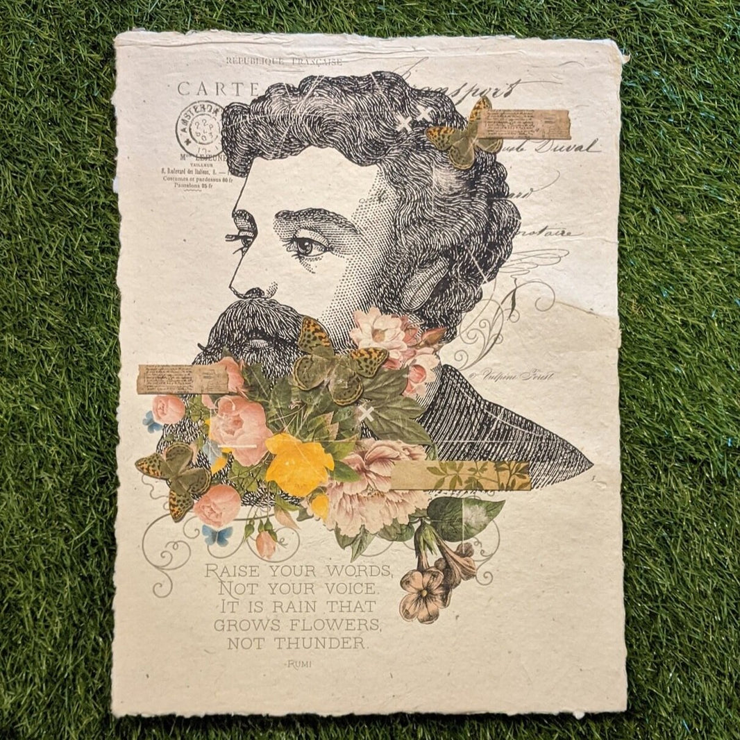 Handmade Paper 12 x 16 Print