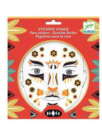 Leopard Face Stickers