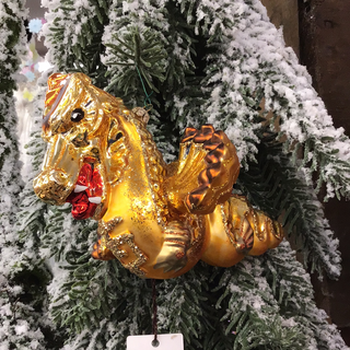 Golden Dragon Ornament