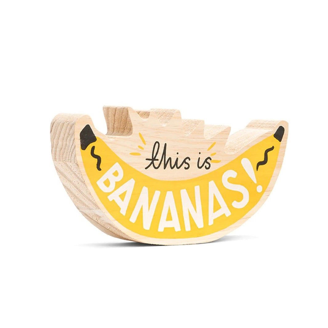 This is Bananas Wooden Block