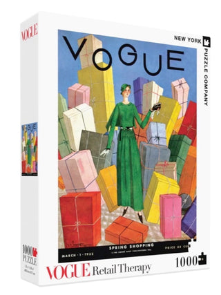 Vogue Spring Shopping 1000 Piece Puzzle