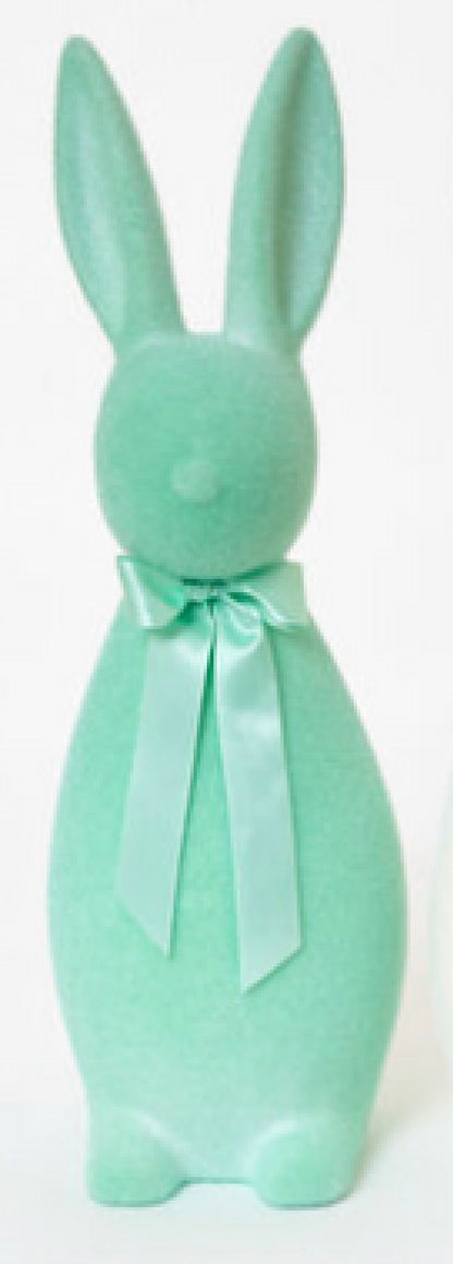 XL Flocked Pastel Button Nose Bunny -27 Inch