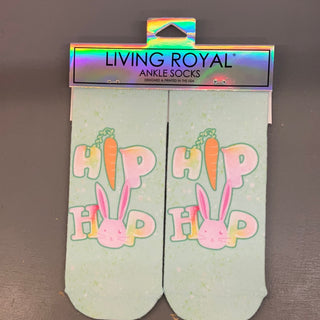 Hip Hop Bunny Ankle Socks