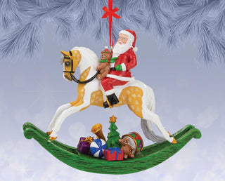 Breyer Rocking Santa Ornament