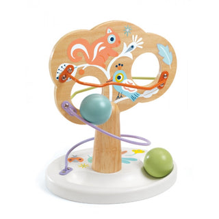 Baby Tree Wooden Ball Rolling Activity