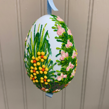 Austrian Hand Painted Large Egg