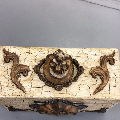 Vintage Inspired Treasure Box - TC13211W