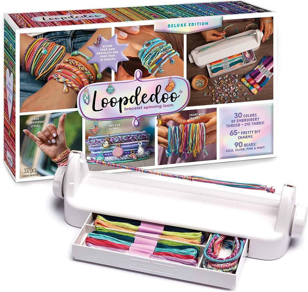 Loopdedoo Spinning Loom Friendship Bracelet Deluxe Edition