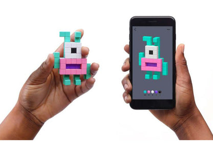 PIXIO Surprise Creatures Magnetic Blocks