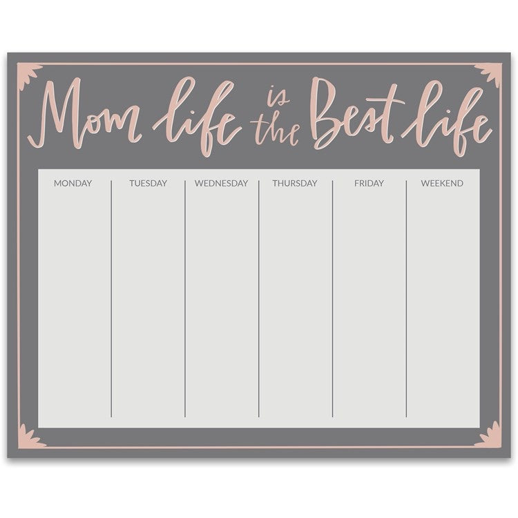 "Mom Life is the Best Life"| Notepad