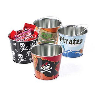 Mini Metal Pirate Bucket