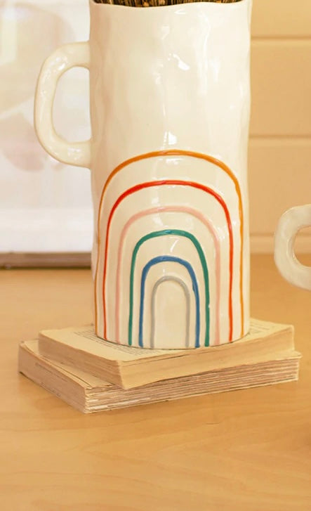 Kalalou Rainbow Vase Large