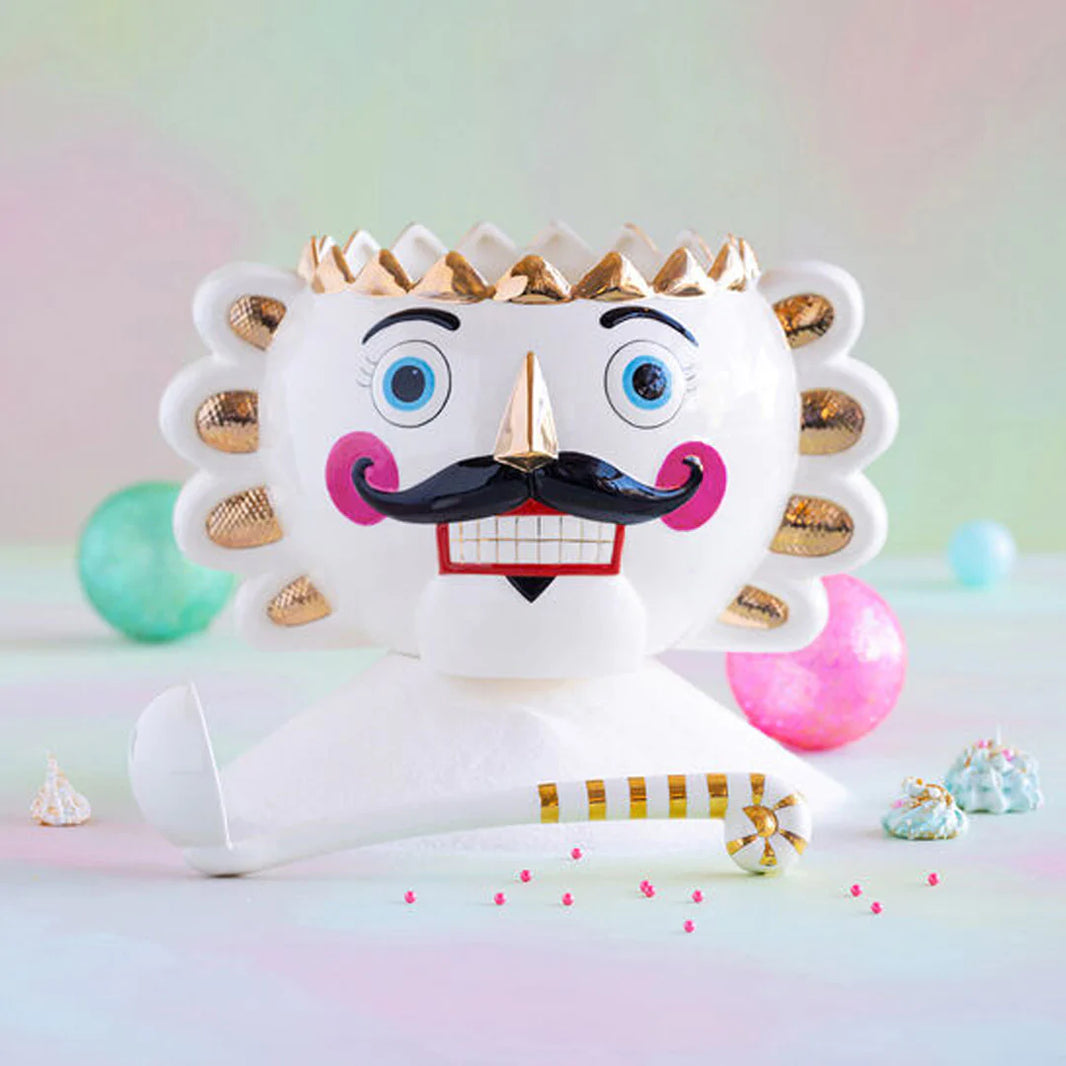 Colonel Cupcake Punch Bowl with Ladle by Glitterville