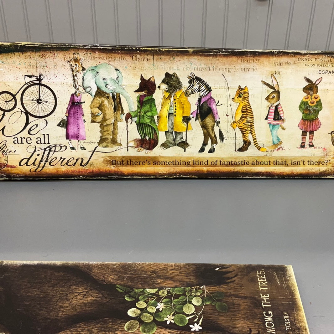 Land of Elsewhere Tall Canvas