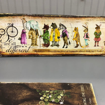 Land of Elsewhere Tall Canvas
