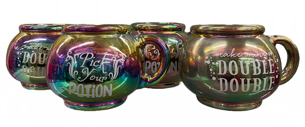 Oil Slick Cauldron Mug