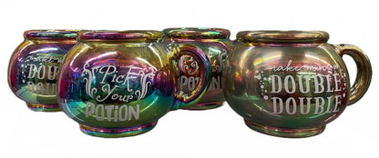 Oil Slick Cauldron Mug
