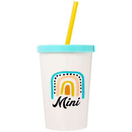 Mini Tumbler with Straw