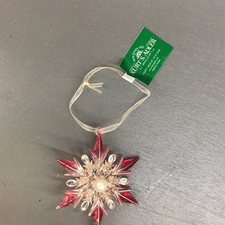 Kurt Adler Dangle Snowflake Ornament