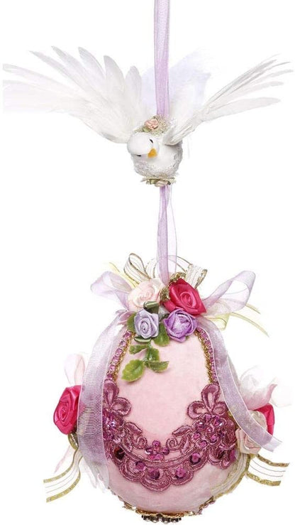 Vintage Inspired Egg with Dove