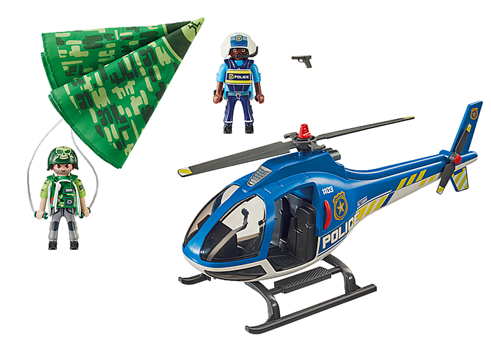 Playmobil Police Parachute Search 70569
