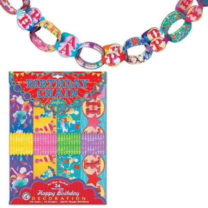 Birthday Paper Chain