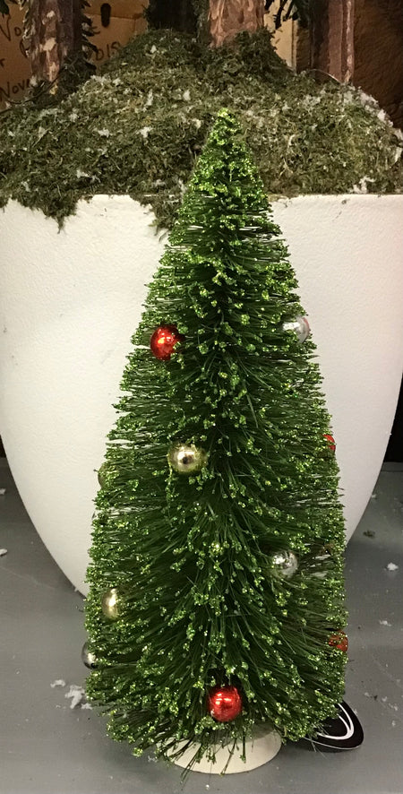 Department 56 Bottle Brush Tree - Green