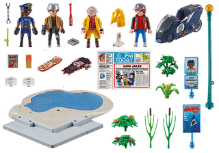 Playmobil Back to the Future Hoverboard Set (70634)