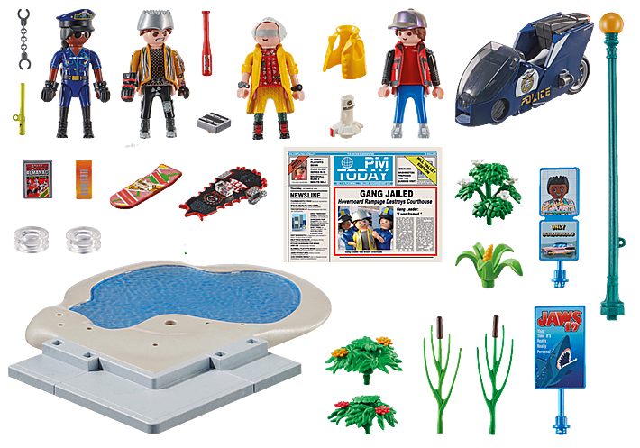Playmobil Back to the Future Hoverboard Set (70634)