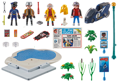 Playmobil Back to the Future Hoverboard Set (70634)