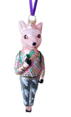 Dressed Woodland Animal Ornaments