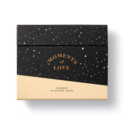 Moments of Love Newborn Milestone Cards