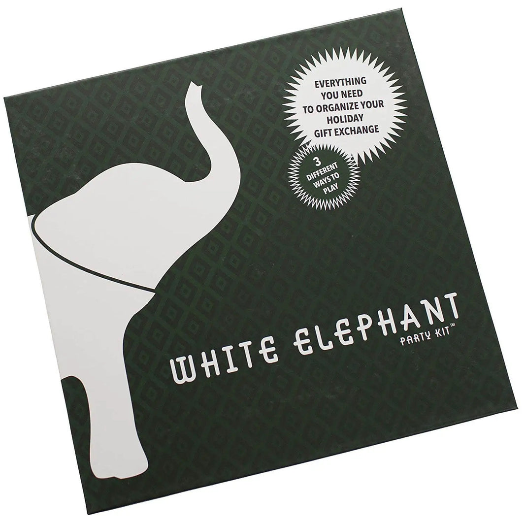 White elephant party kit