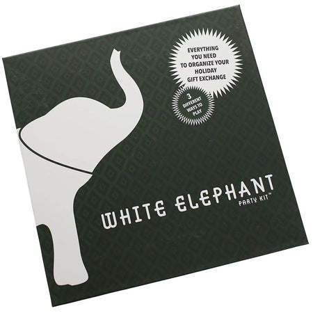 White elephant party kit