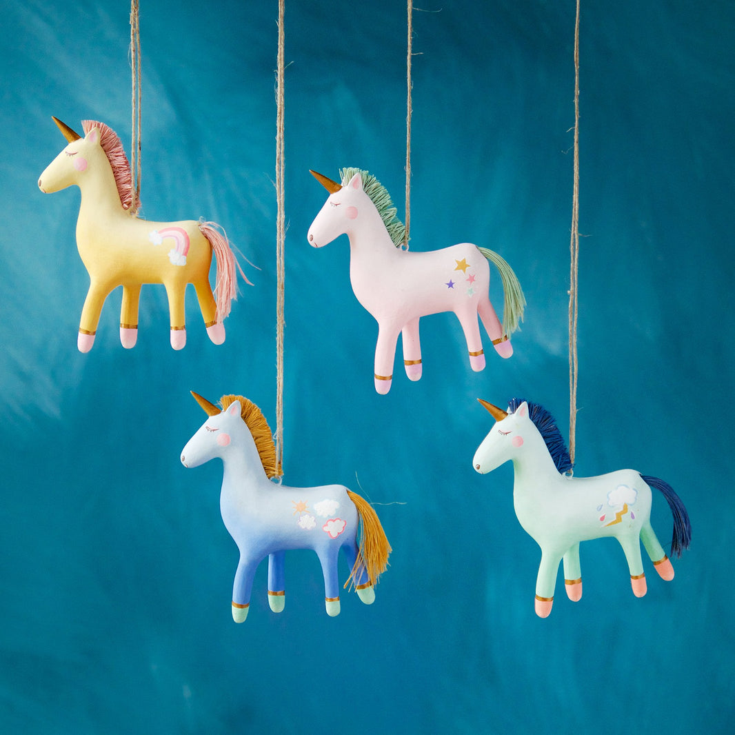 Colorful Unicorn Ornament | One Hundred 80 Degrees