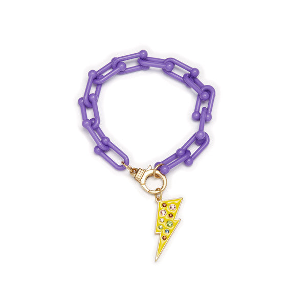 Jane Marie Chain Bracelet with Charm