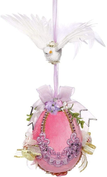 Vintage Inspired Egg with Dove