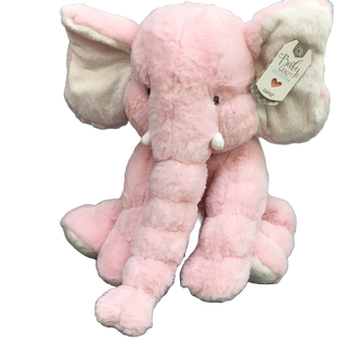 14" Pink Jellybean Elephant