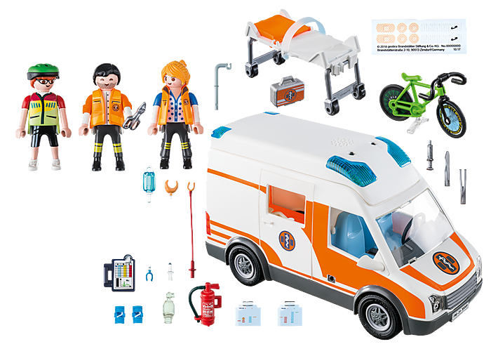 Playmobil Ambulance with Flashing Lights 70049 – McWhiggins Wonder Emporium