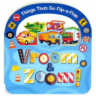 Vroom & Zoom Flip-a-Flap Book