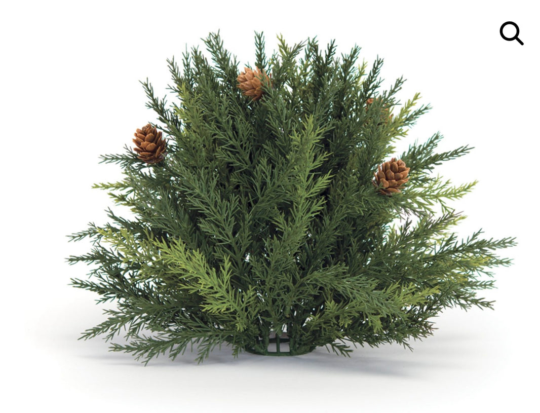 Arborvitae Half Orb 8.5″D Plastic