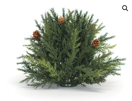 Arborvitae Half Orb 8.5″D Plastic